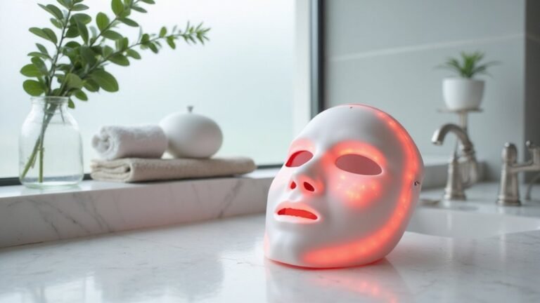 benefits of red light masks
