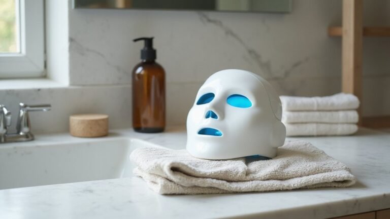 clean led face mask