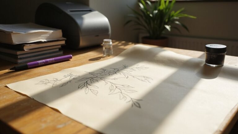 creating tattoo stencil paper