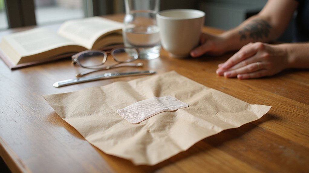 keep bandage for recommended time
