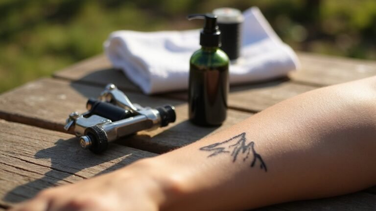 long lasting india ink tattoos
