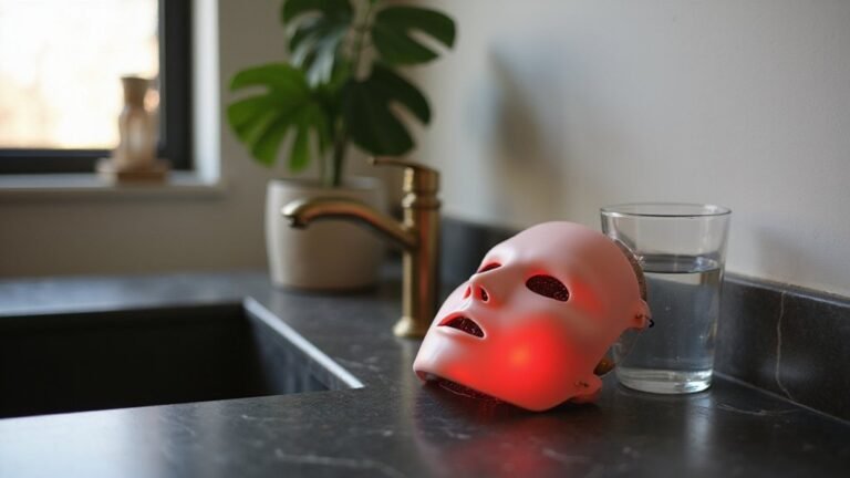 red light facial therapy