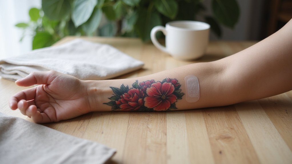 tattoo bandage duration guidelines