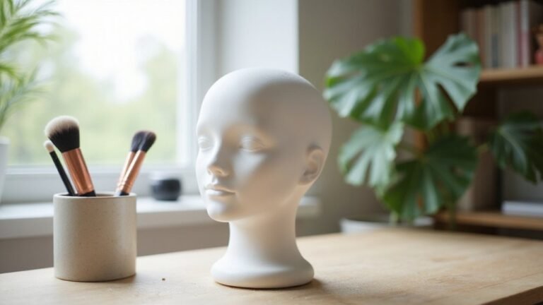 top makeup mannequin heads