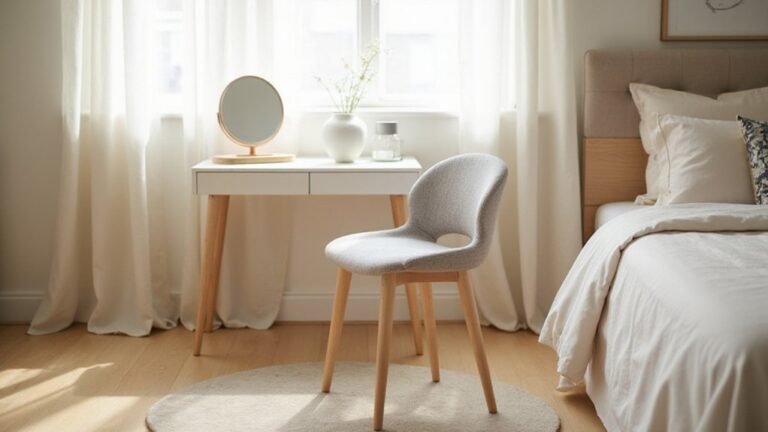 top vanity stools with backrests